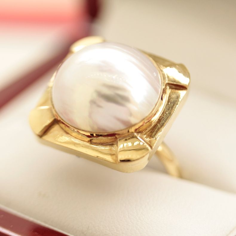 Princess Style Pearl Ring – Angel the Pearl Girl