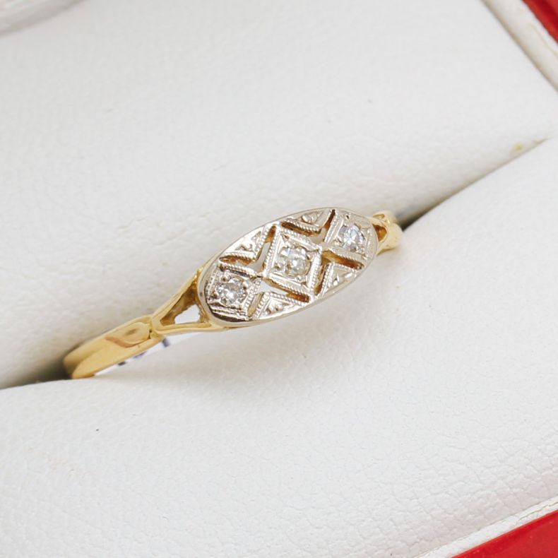 Affordable art deco rings store