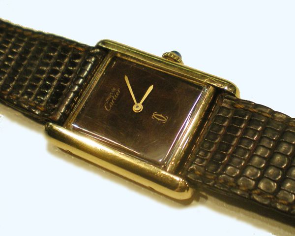 Cartier Tank wristwatch, Unisex vintage 