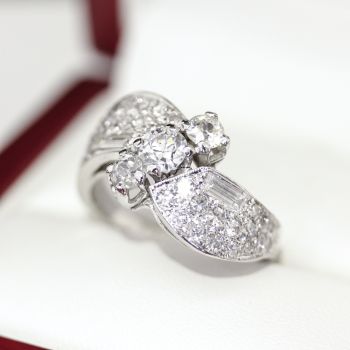 Sapphire ring, Diamond ring
