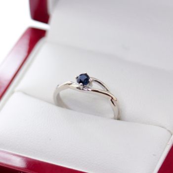Vintage White Gold and sapphire Rings
