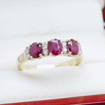 Ruby & Diamond Ring, New