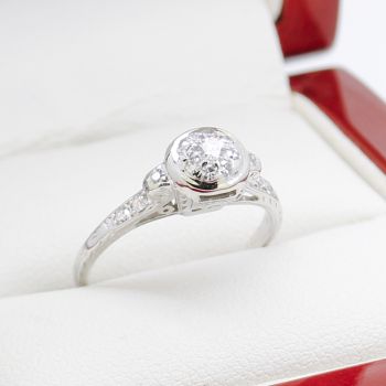 Platinum Art Deco Diamond Engagement Ring, Vintage Cluster Diamond,
Art Deco Engagement Ring, Vintage Engagement Ring, Vintage Engagement Rings, Antique Engagement Ring, Antique Engagement Rings, Sydney Vintage Jewellery, Sydney Antique Jewellery, 