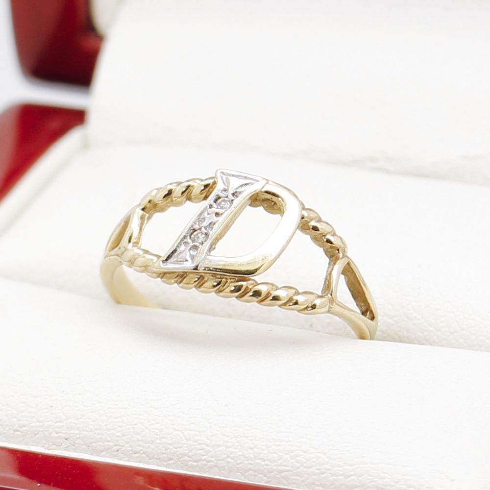 Article 1323 Gold Diamond Ring