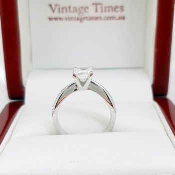Engagement Rings Sydney, Modern VS1 / G Princess Cut Diamond Solitaire with GIA Certificate