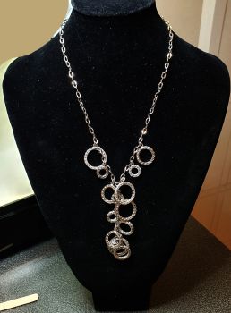 Estate Age White Gold necklace
