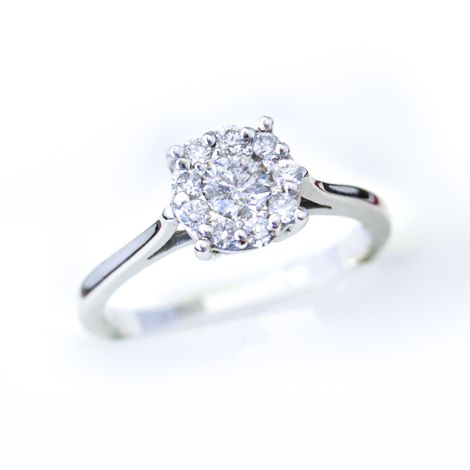 Platinum Diamond Ring