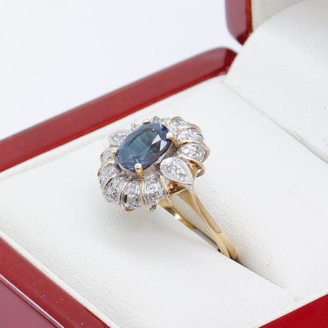Vintage Sapphire and Diamond Rings