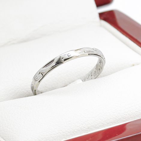 Art Deco Wedding Band, Art Deco Ring, Vintage Ring, Vintage Wedding Band, Antique Ring, Antique Wedding Band