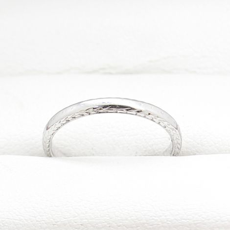 Vintage Engraved Ring, Art Deco Engraved Ring, Vintage Wedding Band, Art Deco Wedding Band, Vintage Jewellery, Antique Jewellery, 