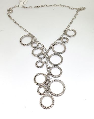 Estate Age White Gold necklace