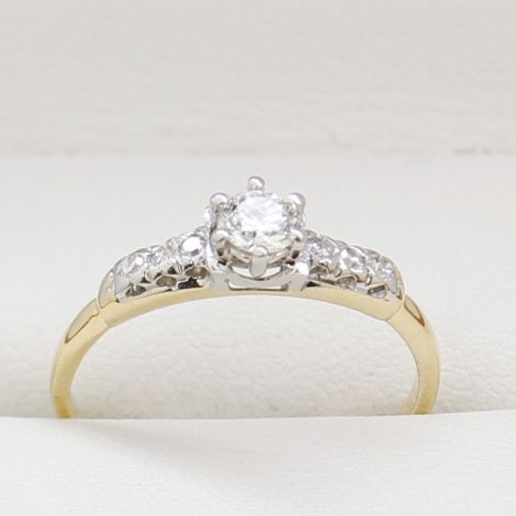 Yellow Gold Diamond ring