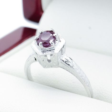 Art Deco Ring, Vintage Ring, Vintage Ruby Ring, Art Deco Ruby Ring, Antique Ruby Ring, Antique Jewellery, Vintage Jewellery, Art Deco Jewellery, Sydney Vintage Jewellery