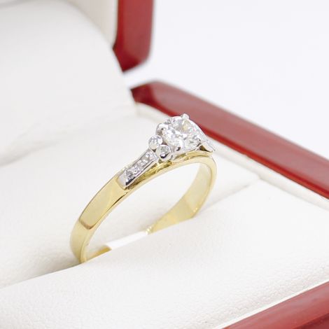 Vintage Engagement Ring, Sydney Vintage Jewellery, Antique Jewellery Sydney, Art Deco Diamond Engagement Ring, Vintage Conflict Free Jewellery, Antique Engagement Rings Sydney, Australia Vintage Jewellery, 