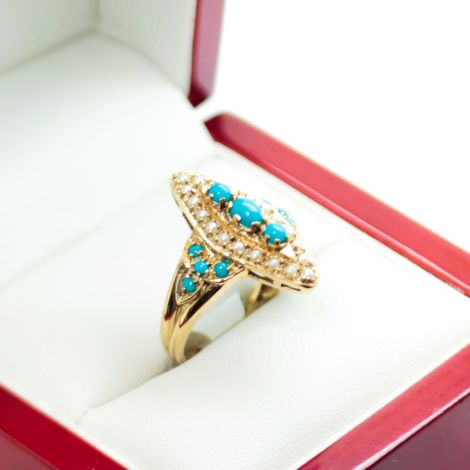 Victorian Turquoise Ring